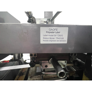 Hoogklevende, permanent zelfklevende zilveren polyesterlabels