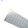  Matte Silver ሙሉ ማስተላለፍ ባዶ መለያ